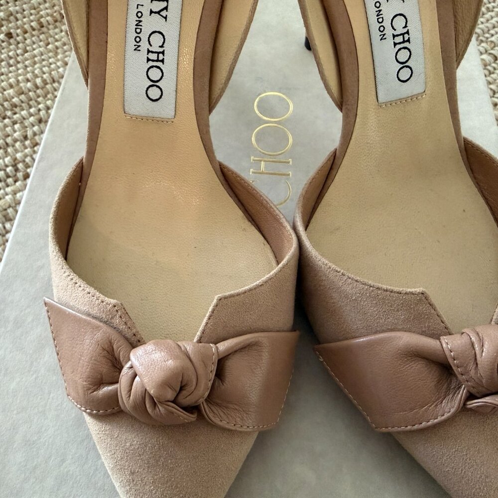 Jimmy Choo Twinkle 85 Ballet Pink; US6 / EU36 - Picture 4 of 6